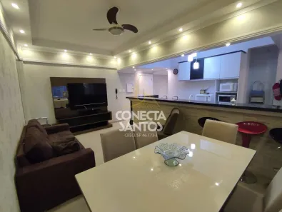 Apartamento com 2 Quartos à venda, 90m² no José Menino, Santos