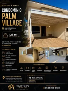 Casa de Condomínio com 3 Quartos à venda, 128m² no Ribeirão do Lipa, Cuiabá