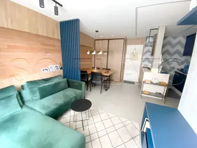Flat com 1 Quarto à venda, 40m² no Jardim Paulista, São Paulo