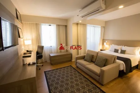 Flat com 1 Quarto à venda, 38m² no Itaim Bibi, São Paulo