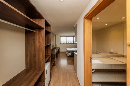 Apartamento com 1 Quarto para alugar, 25m² no Cascatinha, Juiz de Fora