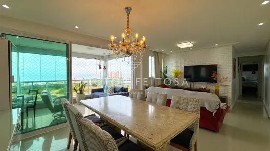 Apartamento com 4 Quartos à venda, 145m² no Manuel Dias Branco, Fortaleza