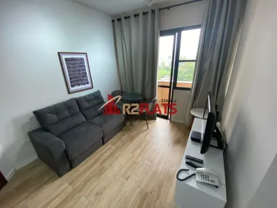 Flat com 1 Quarto para alugar, 34m² no Paraíso do Morumbi, São Paulo