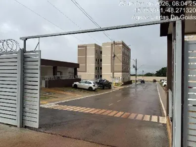 Apartamento com 2 Quartos à venda, 45m² no Parque da Barragem Setor 03, Águas Lindas de Goiás