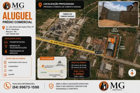 Ponto Comercial para alugar, 10m² no Itapetinga, Mossoró