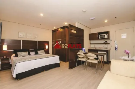 Flat com 1 Quarto à venda, 28m² no Chácara Santo Antônio (Zona Sul), São Paulo