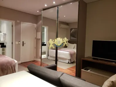 Flat com 1 Quarto para alugar, 35m² no Vila Olímpia, São Paulo