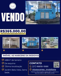Prédio Comercial com 2 Quartos à venda, 498m² no Jardim Bela Vista, Serra
