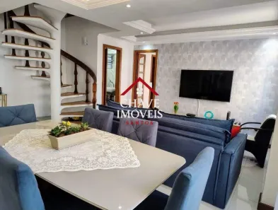 Apartamento com 3 Quartos à venda, 94m² no Boqueirão, Santos