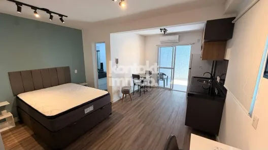 Apartamento com 1 Quarto para alugar, 32m² no Retiro São João, Sorocaba