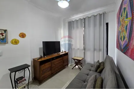 Apartamento com 1 Quarto à venda, 47m² no Jardim Las Palmas, Guarujá