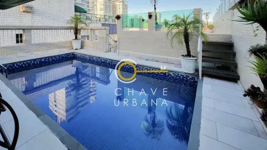 Cobertura com 3 Quartos à venda, 350m² no Aparecida, Santos