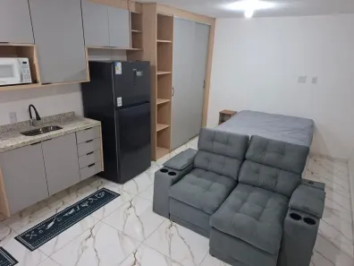 Flat com 1 Quarto para alugar, 30m² no Vila Nova Manchester, São Paulo