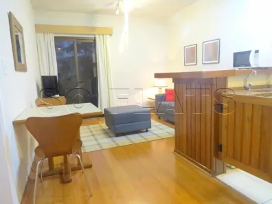 Flat com 1 Quarto para alugar, 42m² no Jardim Paulista, São Paulo