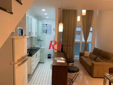 Apartamento com 1 Quarto à venda, 69m² no Gonzaga, Santos