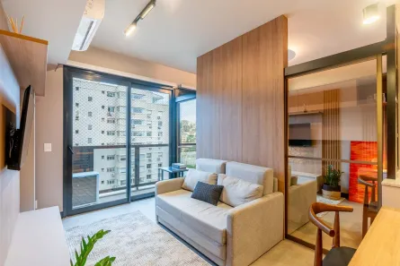 Apartamento com 1 Quarto para alugar, 37m² no Mont Serrat, Porto Alegre