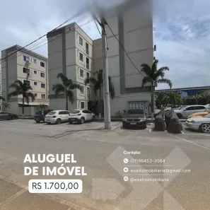 Apartamento com 2 Quartos para alugar, 65m² no Jardim Primavera, Duque de Caxias