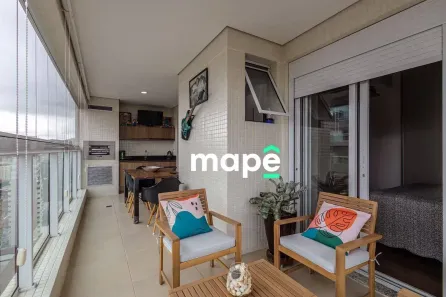 Apartamento com 3 Quartos à venda, 110m² no Boqueirão, Santos