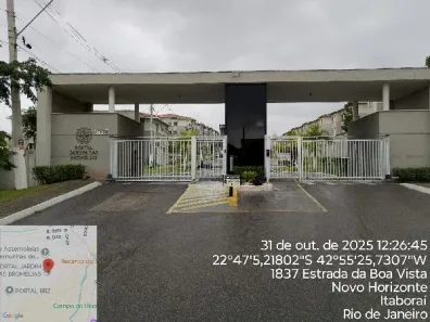 Apartamento com 2 Quartos à venda, 48m² no Novo Horizonte (Manilha), Itaboraí