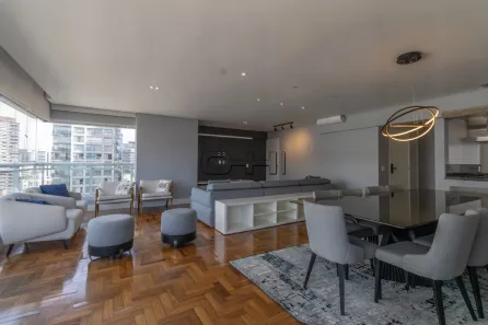 Apartamento com 3 Quartos para alugar, 161m² no Vila Nova Conceição, São Paulo