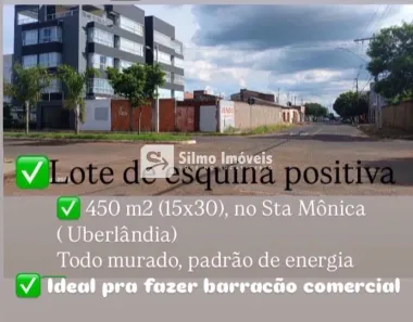 Lote/Terreno à venda, 450m² no Segismundo Pereira, Uberlândia