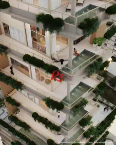 Apartamento com 4 Quartos à venda, 319m² no Ponta da Praia, Santos