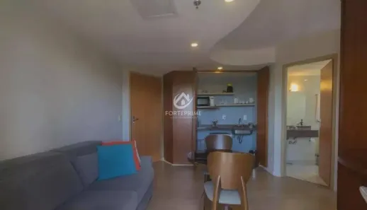 Apartamento com 1 Quarto para venda ou aluguel, 33m² no Brooklin Paulista, São Paulo
