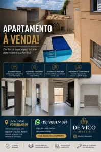 Apartamento com 2 Quartos à venda, 68m² no Centro, Votorantim