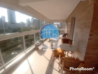 Apartamento com 3 Quartos à venda, 132m² no Gonzaga, Santos
