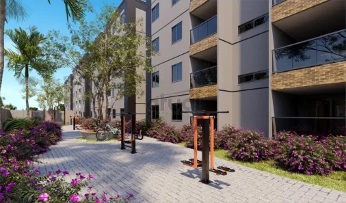 Apartamento com 2 Quartos à venda, 49m² no Papagaio, Feira de Santana