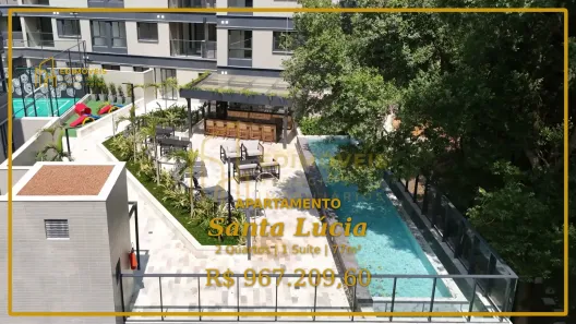 Apartamento com 2 Quartos à venda, 77m² no Santa Lúcia, Vitória