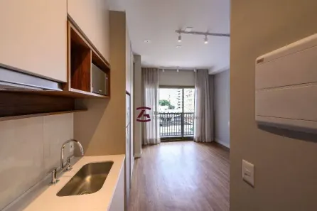 Apartamento com 1 Quarto para alugar, 25m² no Santa Cecília, São Paulo