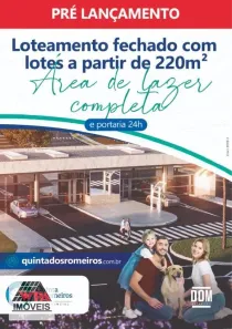 Lote/Terreno à venda, 220m² no Jardim América, Americana