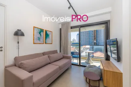 Apartamento com 1 Quarto para alugar, 48m² no Pinheiros, São Paulo