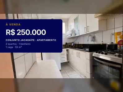 Apartamento com 2 Quartos à venda, 55m² no Conjunto Jacaraípe, Serra