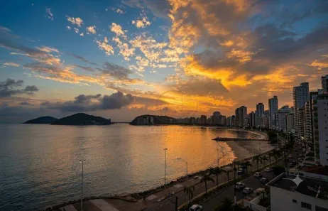 Apartamento com 1 Quarto à venda, 54m² no Centro, São Vicente