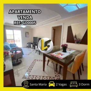 Apartamento com 3 Quartos à venda, 117m² no Santa Maria, São Caetano do Sul