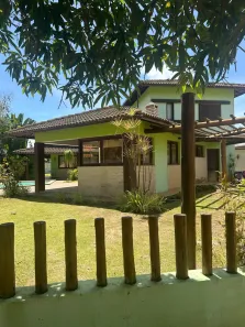 Casa de Condomínio com 5 Quartos para venda ou aluguel, 450m² no Itacimirim (Monte Gordo), Camaçari