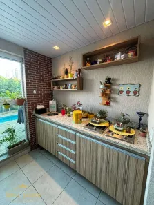 Apartamento com 3 Quartos à venda, 84m² no Vila Valparaíso, Santo André