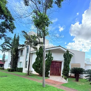 Casa de Condomínio com 4 Quartos para venda ou aluguel, 518m² no Flamboyant Residencial Park, Uberaba