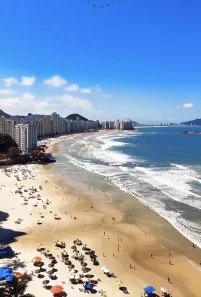 Apartamento com 3 Quartos para alugar, 130m² no Pitangueiras, Guarujá