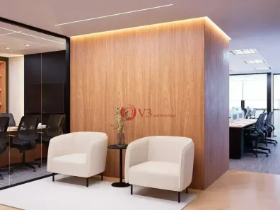 Sala Comercial para alugar, 485m² no Cidade Monções, São Paulo