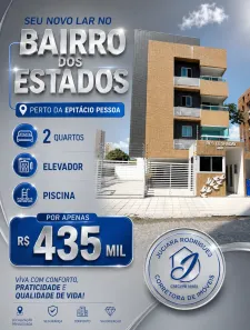 Apartamento com 2 Quartos à venda, 65m² no Estados, João Pessoa