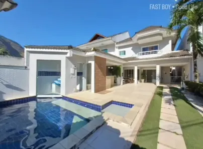 Casa de Condomínio com 3 Quartos para alugar, 200m² no Vargem Pequena, Rio de Janeiro