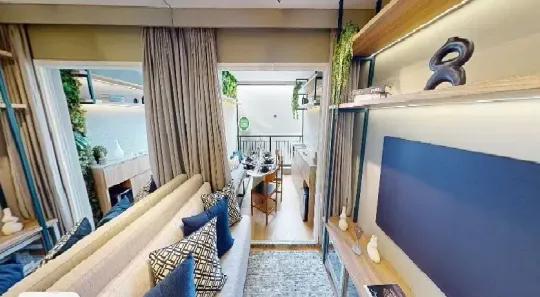 Apartamento com 2 Quartos à venda, 45m² no Santo Amaro, São Paulo