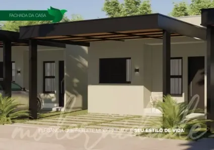 Casa de Condomínio com 2 Quartos à venda, 75m² no Real Parque, Cuiabá