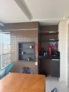 Apartamento com 3 Quartos para alugar, 120m² no Encruzilhada, Santos