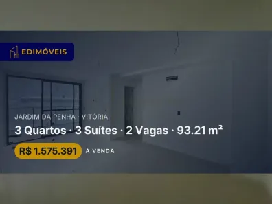 Apartamento com 3 Quartos à venda, 93m² no Jardim da Penha, Vitória