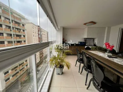 Apartamento com 3 Quartos à venda, 155m² no Embaré, Santos