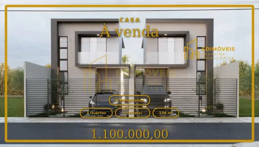 Casa com 3 Quartos à venda, 134m² no Manguinhos, Serra